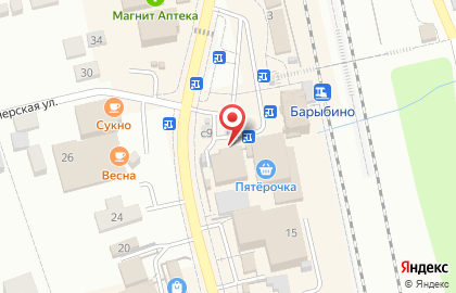 Продуктовый магазин в Москве на карте