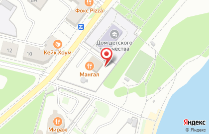 Клуб-ресторан Бигуди в Свердловском районе на карте