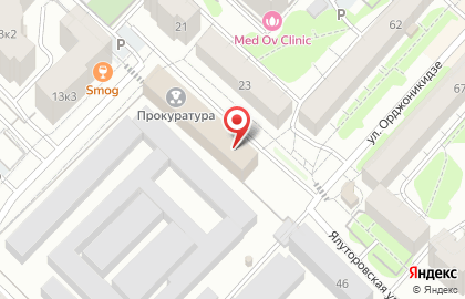 Исправительная колония №1, УФСИН, Управление Федеральной службы исполнения наказаний России по Тюменской области на карте