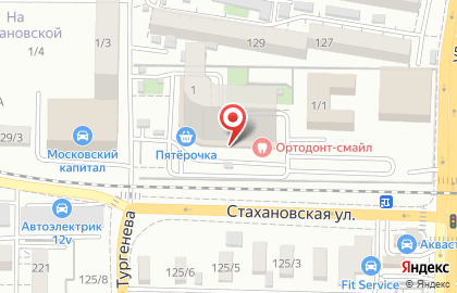Салон Keratin prof на ​Стахановской на карте