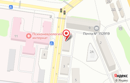 Продуктовый магазин в Ярославле на карте