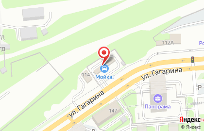 Автомойка самообслуживания Мойка! в Правобережном районе на карте