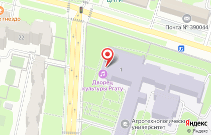 Студенческий Дворец Культуры, РГАТУ на карте