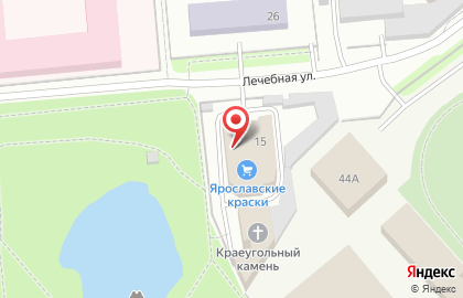 Интернет-магазин автозапчастей ЕвроАвто на Лечебной улице на карте