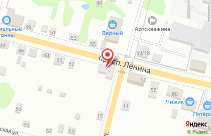 Окна Векон на проспекте Ленина на карте