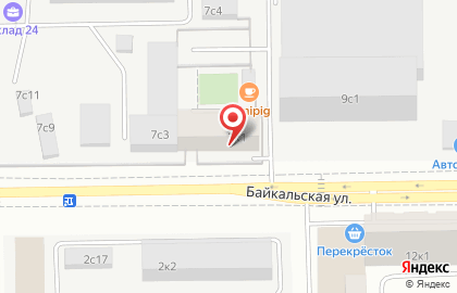 Абсолют на Байкальской улице на карте