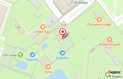 Московский дельфинарий на Юбилейном бульваре на карте