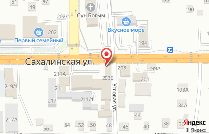 Магазин товаров для рыбалки, охоты и туризма Трофей на Сахалинской улице на карте