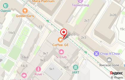 Кафе Скалка в Москве на карте