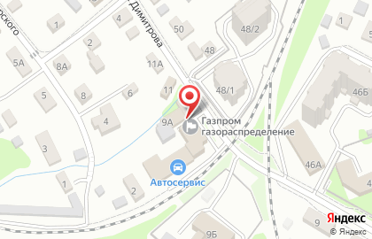 Магазин строительных материалов в Володарском районе на карте