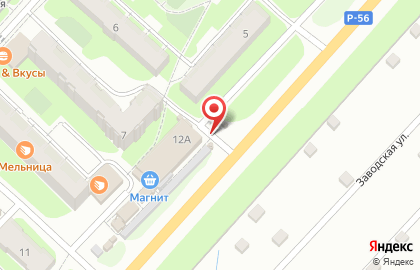 Киоск Трубичино в Великом Новгороде на карте
