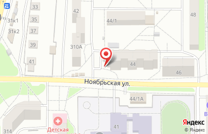 Продуктовый магазин в Оренбурге на карте