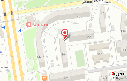 Киоск по продаже фруктов и овощей в Ростове-на-Дону на карте