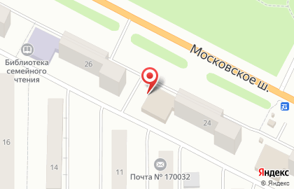 Супермаркет Пятёрочка в Твери на карте