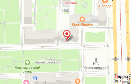 Магазин медицинской одежды Арт-Лайн на проспекте Чернышевского на карте