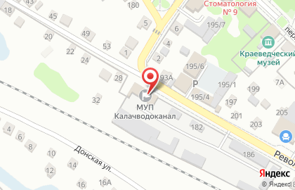 Мировые судьи г. Калача-на-Дону в Калач-на-Дону на карте
