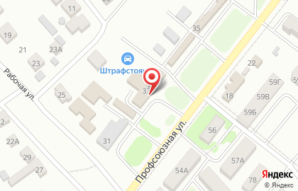 Шиномонтажная мастерская на Профсоюзной улице на карте