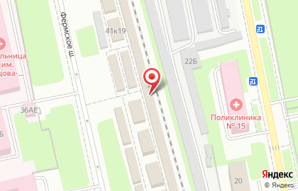 Вещевой рынок Удельный в Санкт-Петербурге на карте