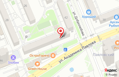 Парикмахерская в Красноярске на карте