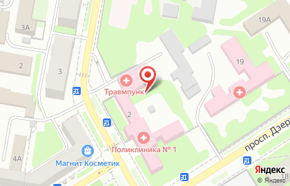 Сеть аптек, ООО Поволжье-Фарм на проспекте Дзержинского на карте