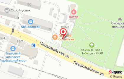 Киоск по продаже фруктов и овощей в Новосибирске на карте