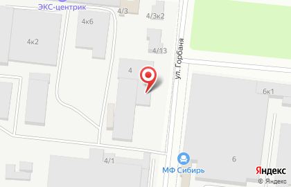 Бизнес-центр Бизнес-центр в Новосибирске на карте