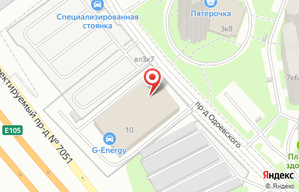 Pit Line в проезде Одоевского на карте