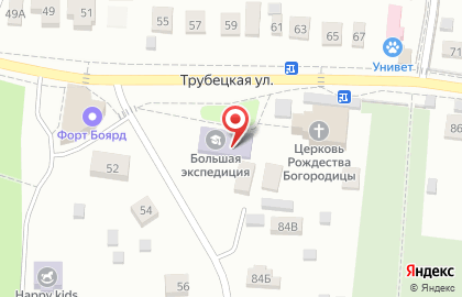 Храм Владимира равноапостольного в Николо-Трубецком на карте