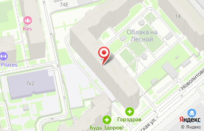 Финлейсон на Новолитовской улице на карте