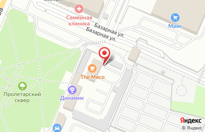Торговая компания Оптимист на Базарной улице на карте