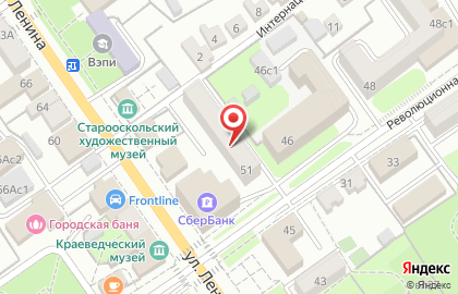Государственная инспекция труда в Белгородской области в Старом Осколе на карте