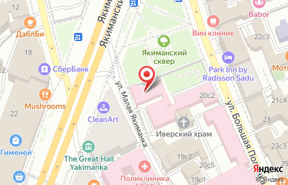 НИИ неотложной детской хирургии и травматологии на метро Новокузнецкая на карте