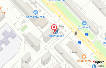 Салон-парикмахерская Визит на Октябрьском проспекте на карте