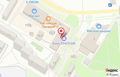 Телекоммуникационная компания Башинформсвязь на улице Академика Курчатова на карте