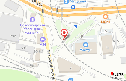 Киоск по продаже печатной продукции на площади Карла Маркса на карте