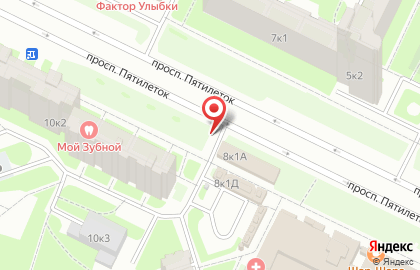 Креденс Бейби на проспекте Пятилеток на карте