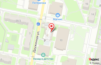 Мясной магазин в Твери на карте