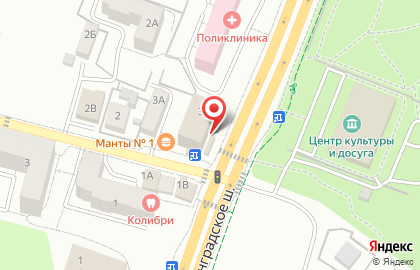 Автошкола ОМИ в Калининграде на карте