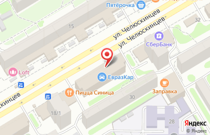 Академия красоты AK LUXE на Площади Гарина-Михайловского на карте