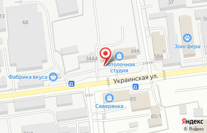 Кафе быстрого питания Wаверма в Южно-Сахалинске на карте