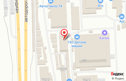 Искра, Автоцентр на карте