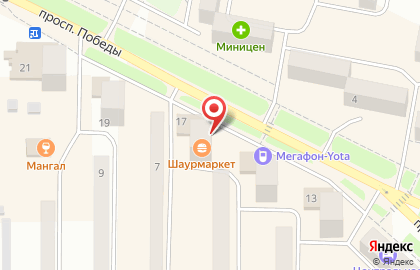 Страховая компания Росгосстрах на проспекте Победы на карте