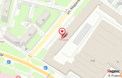 Магазин Бумажный мир на улице Парижской Коммуны на карте