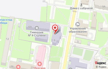 Универсал на улице Володарского на карте