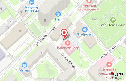 Гостиница ОАО Учебный Комбинат на карте