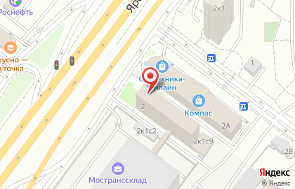 Нева Центр на улице Красная Сосна на карте