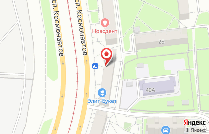 Частное охранное предприятие Синтек на проспекте Космонавтов на карте