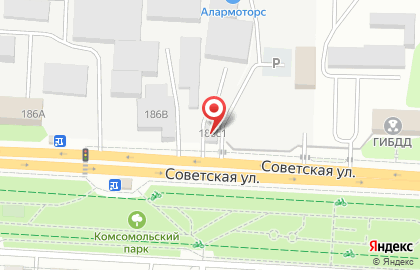 Автостоянка Таттелеком на карте