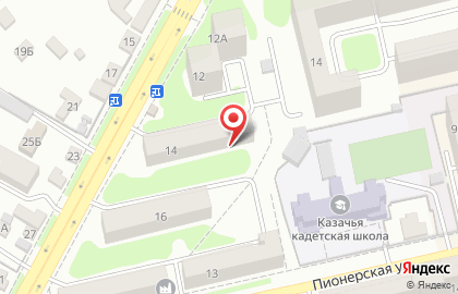 Магазин Заправочная станция на Астраханской улице, 14 на карте