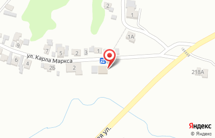 Магазин Татьяна на улице К.Маркса на карте